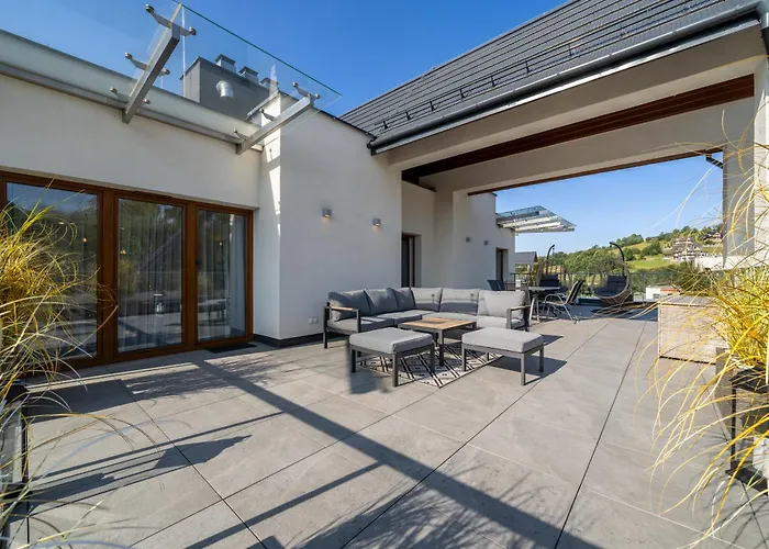 405 Apartament Zakopiański z tarasem Sauna&Jacuzzi&Siłownia&Plac Zabaw